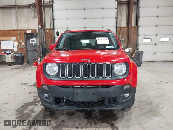 2018 Jeep Renegade Latitude with VIN ZACCJBBB8JPH30688, listed as a IAAI auction lot 42205960 with Not Provided miles and . Bid and sale history available at carsss.com. Image 12.