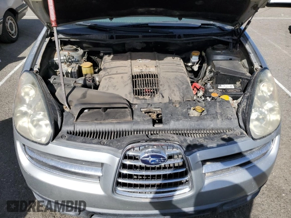2006 Subaru Tribeca 5-Pass z VIN 4S4WX82C264421565, wystawiony jako Copart lot #76618314 z przebiegiem 172 502 mil mil oraz Czysty tytuł • Clean title. Historia ofert i sprzedaży dostępna na DreamBid. Obrazek 11.