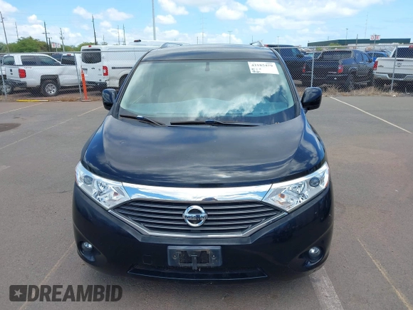 2017 Nissan Quest SV with VIN JN8AE2KP4H9169686, listed as a IAAI auction lot 42185479 with 78,102 mi miles. Bid and sale history available at carsss.com. Image 12.