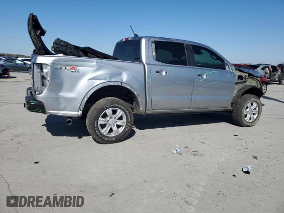 2021 Ford Ranger XL with VIN 1FTER4FH0MLD56968, listed as a Copart auction lot 50290745 with 58,116 mi miles and Clean Title. Bid and sale history available at DreamBid. Image 3.