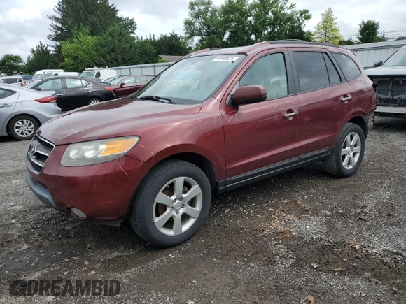 2007 Hyundai Santa Fe SE with VIN 5NMSH13E37H122781, listed as a Copart auction lot 64948575 with 220,481 mi miles and Salvage title. Bid and sale history available at DreamBid. Image 1.