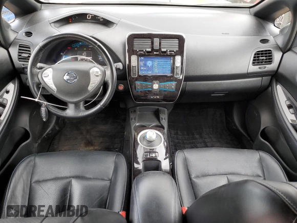 2013 Nissan LEAF SL with VIN 1N4AZ0CP7DC411814, listed as a Copart auction lot 51166825 with 40,108 mi miles and Non repairable. Bid and sale history available at DreamBid. Image 8.