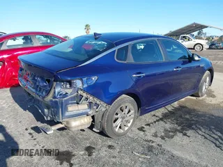 2019 Kia Optima LX with VIN 5XXGT4L35KG357596, listed as a IAAI auction lot 41785667 with 105,333 mi miles. Bid and sale history available at carsss.com. Image 4.