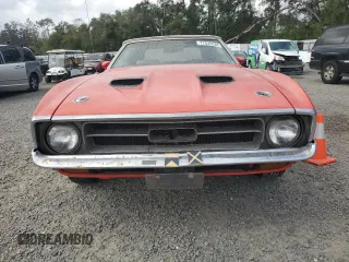 1972 Ford Mustang с VIN 2F03F214245, выставлен на аукционе Copart как лот 77535234 с пробегом 77 547 миль миль и Списание • Salvage title. История ставок и продаж доступна на DreamBid. Изображение 5.
