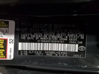 2025 Toyota Camry LE with VIN 4T1DAACK1SU040161, listed as a Copart auction lot 45751455 with 4,022 mi miles and Salvage Title. Bid and sale history available at carsss.com. Image 14.