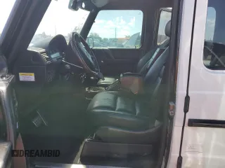 2008 Mercedes-Benz G-Class 5.0L with VIN WDCYR49E78X173879, listed as a Copart auction lot 74613924 with 0 mi miles and Salvage Title. Bid and sale history available at carsss.com. Image 7.