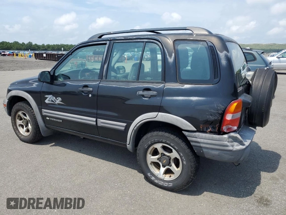 2002 Chevrolet Tracker ZR2 with VIN 2CNBJ734726906603, listed as a Copart auction lot 65281904 with 79,375 mi miles and Clean title. Bid and sale history available at DreamBid. Image 2.