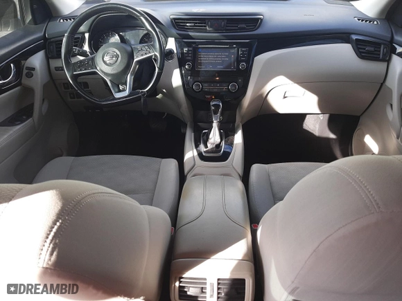 2018 Nissan Rogue Sport S with VIN JN1BJ1CPXJW105425, listed as a Copart auction lot 43612295 with 124,063 mi miles and Salvage Title. Bid and sale history available at carsss.com. Image 8.