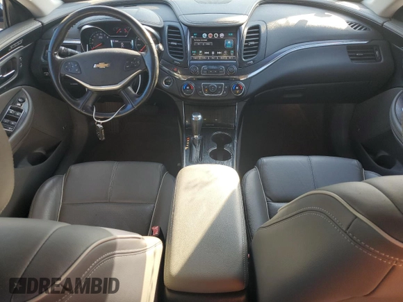 2018 Chevrolet Impala Premier with VIN 2G1125S34J9176438, listed as a Copart auction lot 52972735 with 107,901 mi miles and Salvage Title. Bid and sale history available at DreamBid. Image 8.