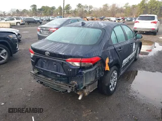 2021 Toyota Corolla LE with VIN 5YFEPMAE9MP167360, listed as a IAAI auction lot 41839769 with 53,573 mi miles and . Bid and sale history available at DreamBid. Image 6.