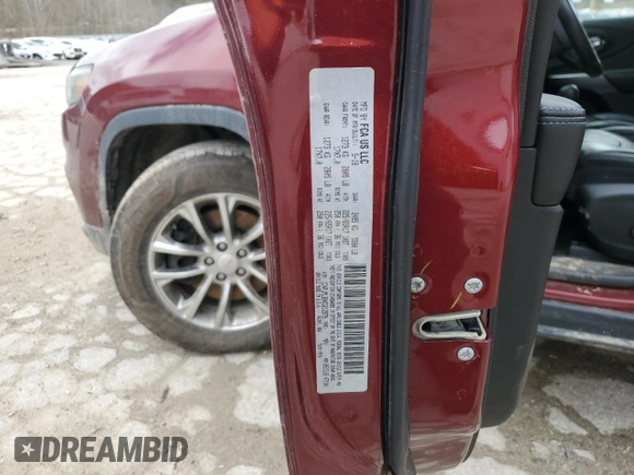2019 Jeep Cherokee Latitude Plus с VIN 1C4PJMLBXKD212979, выставлен на аукционе Copart как лот 47649095 с пробегом 120 812 миль миль и Списание • Salvage title. История ставок и продаж доступна на DreamBid. Изображение 15.
