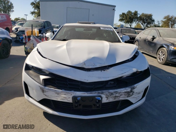 2021 Chevrolet Camaro 2LT with VIN 1G1FD1RSXM0127202, listed as a Copart auction lot 73057614 with 38,529 mi miles and Salvage Title. Bid and sale history available at carsss.com. Image 5.