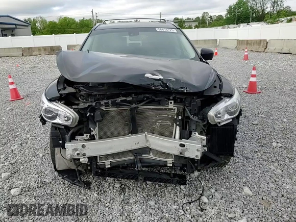 2015 Infiniti QX60 with VIN 5N1AL0MM9FC533833, listed as a Copart auction lot 56818725 with 160,761 mi miles and Salvage title. Bid and sale history available at DreamBid. Image 14.