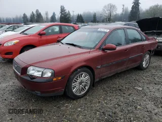 2000 Volvo S80 with VIN YV1TS90D3Y1131597, listed as a Copart auction lot 86214874 with 142,813 mi miles and Salvage Title. Bid and sale history available at carsss.com. Image 1.