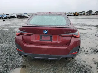 2024 BMW i4 eDrive40 z VIN WBY73AW05RFS90523, wystawiony jako Copart lot #49114805 z przebiegiem 12 323 mil mil oraz Szkoda całkowita • Salvage title. Historia ofert i sprzedaży dostępna na DreamBid. Obrazek 6.