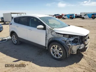 2017 Ford Escape SE with VIN 1FMCU0GD0HUC77693, listed as a Copart auction lot 52730455 with 90,220 mi miles and Salvage Title. Bid and sale history available at carsss.com. Image 4.