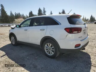 2019 Kia Sorento LX V6 with VIN 5XYPGDA52KG471088, listed as a Copart auction lot 52947275 with 95,327 mi miles and Salvage Title. Bid and sale history available at carsss.com. Image 2.