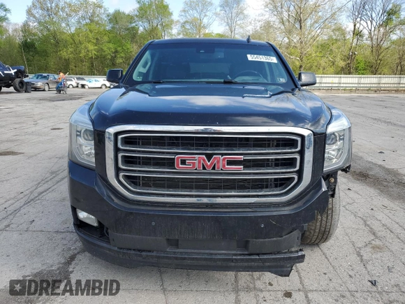 2015 GMC Yukon SLT with VIN 1GKS2BKC6FR145140, listed as a Copart auction lot 55451365 with 216,522 mi miles and Salvage Title. Bid and sale history available at DreamBid. Image 5.
