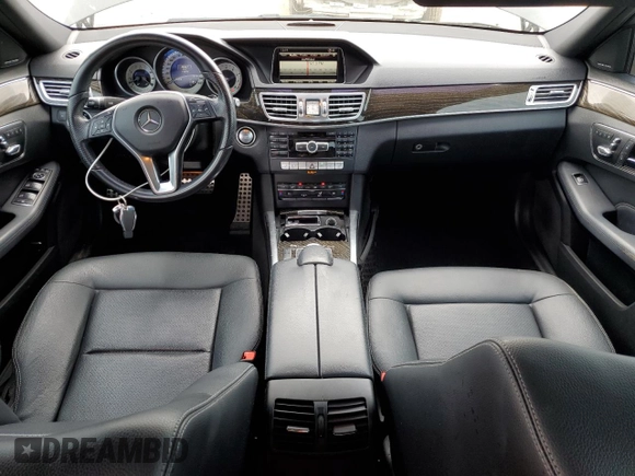 2015 Mercedes-Benz E-Class E 350 Sport with VIN WDDHF5KB0FB128075, listed as a Copart auction lot 44766415 with 118,212 mi miles and Salvage Title. Bid and sale history available at carsss.com. Image 8.