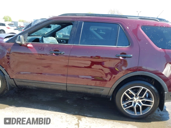 2018 Ford Explorer Sport with VIN 1FM5K8GT4JGB85463, listed as a IAAI auction lot 41914412 with 59,680 mi miles and . Bid and sale history available at DreamBid. Image 14.