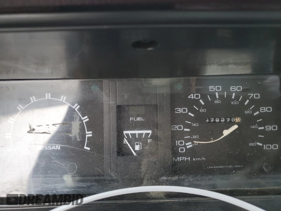 1990 Nissan Frontier with VIN 1N6SD16S9LC404281, listed as a Copart auction lot 84214904 with 279,270 mi miles and Salvage title. Bid and sale history available at DreamBid. Image 9.