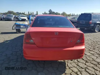 2003 Honda Civic LX with VIN 1HGEM21513L052399, listed as a Copart auction lot 77002124 with 158,029 mi miles and Salvage Title. Bid and sale history available at DreamBid. Image 6.