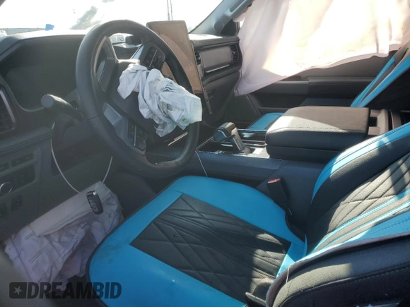 2024 Ford F-150 Lightning Flash with VIN 1FT6W3L73RWG22959, listed as a Copart auction lot 46159195 with Not provided miles and Salvage title. Bid and sale history available at DreamBid. Image 7.