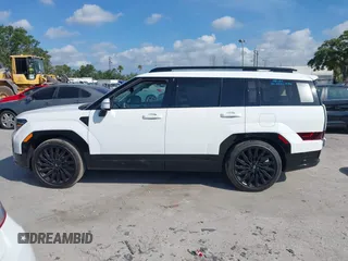 2025 Hyundai Santa Fe Calligraphy z VIN 5NMP5DGL2SH075051, wystawiony jako IAAI lot #42344858 z przebiegiem 6 728 mil mil oraz . Historia ofert i sprzedaży dostępna na DreamBid. Obrazek 14.