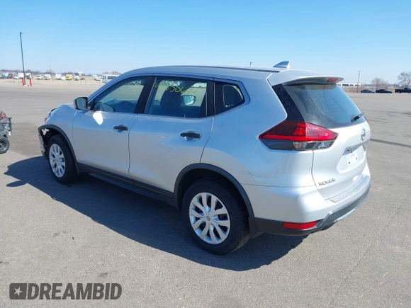 2019 Nissan Rogue SV with VIN KNMAT2MV0KP537250, listed as a IAAI auction lot 41850625 with 109,474 mi miles. Bid and sale history available at carsss.com. Image 3.