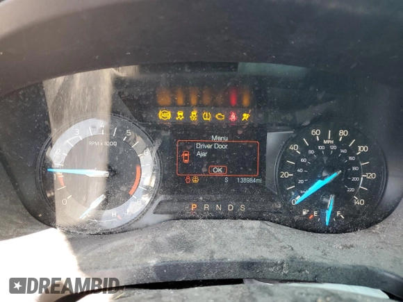 2017 Ford Explorer with VIN 1FM5K7BH6HGB61303, listed as a Copart auction lot 51582855 with 138,984 mi miles and Clean Title. Bid and sale history available at DreamBid. Image 9.
