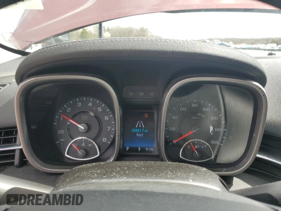 2015 Chevrolet Malibu LT with VIN 1G11C5SL5FF250820, listed as a Copart auction lot 50632935 with 20,491 mi miles and Salvage Title. Bid and sale history available at DreamBid. Image 9.