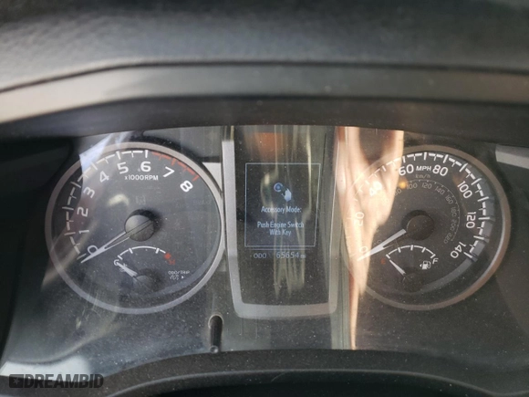 2019 Toyota Tacoma 4WD SR with VIN 5TFCZ5AN6KX192108, listed as a Copart auction lot 45383965 with 65,654 mi miles and Salvage Title. Bid and sale history available at carsss.com. Image 9.