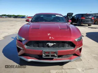 2018 Ford Mustang EcoBoost z VIN 1FA6P8TH8J5175581, wystawiony jako Copart lot #55151015 z przebiegiem 65 685 mil mil oraz Szkoda całkowita • Salvage title. Historia ofert i sprzedaży dostępna na DreamBid. Obrazek 5.
