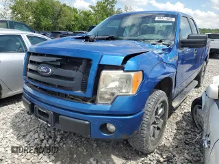 2012 Ford F-150 XL with VIN 1FTFX1EF7CFB41562, listed as a Copart auction lot 58471025 with 263,844 mi miles and Salvage title. Bid and sale history available at DreamBid. Image 1.