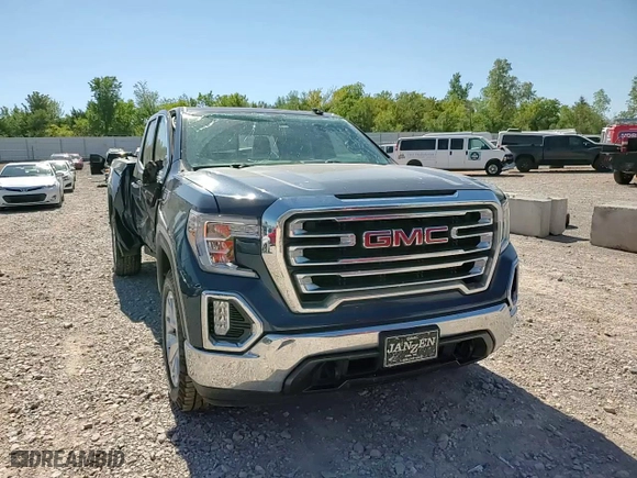 2021 GMC Sierra 1500 SLT with VIN 3GTU9DET0MG369332, listed as a Copart auction lot 74367934 with 148,095 mi miles and Salvage Title. Bid and sale history available at carsss.com. Image 11.
