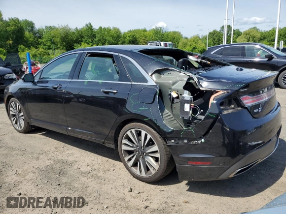 2019 Lincoln MKZ Reserve II z VIN 3LN6L5E90KR607021, wystawiony jako Copart lot #57874945 z przebiegiem 71 061 mil mil oraz Szkoda całkowita • Salvage title. Historia ofert i sprzedaży dostępna na DreamBid. Obrazek 2.