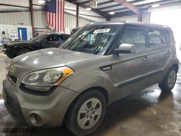 2013 Kia Soul with VIN KNDJT2A55D7623855, listed as a Copart auction lot 51488875 with 142,844 mi miles and Clean Title. Bid and sale history available at carsss.com. Image 1.