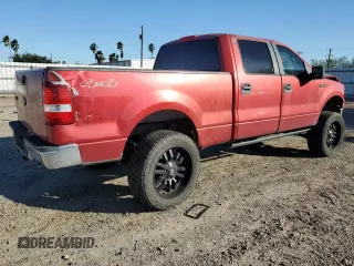 2007 Ford F-150 XLT with VIN 1FTRW14W07FA61866, listed as a Copart auction lot 86351004 with 250,615 mi miles and Salvage title. Bid and sale history available at DreamBid. Image 3.