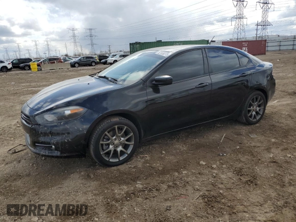 2013 Dodge Dart Rallye with VIN 1C3CDFBA3DD309894, listed as a Copart auction lot 52138275 with 141,608 mi miles and Salvage Title. Bid and sale history available at carsss.com. Image 1.