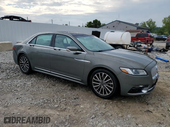 2017 Lincoln Continental Select with VIN 1LN6L9SK7H5603283, listed as a Copart auction lot 63878464 with 110,289 mi miles and Salvage Title. Bid and sale history available at carsss.com. Image 4.