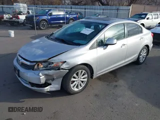 2012 Honda Civic EX with VIN 19XFB2F84CE388245, listed as a IAAI auction lot 41515379 with 228,519 mi miles and . Bid and sale history available at DreamBid. Image 2.