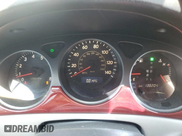 2003 Lexus ES 300 with VIN JTHBF30G130108328, listed as a Copart auction lot 51661795 with 138,204 mi miles and Salvage Title. Bid and sale history available at DreamBid. Image 9.