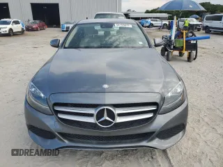 2017 Mercedes-Benz C C 300 with VIN 55SWF4JB9HU210401, listed as a Copart auction lot 54155075 with 29,550 mi miles and Salvage Title. Bid and sale history available at carsss.com. Image 6.