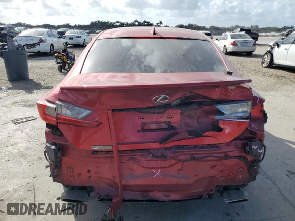 2017 Lexus RC 300 with VIN JTHSM5BCXH5003177, listed as a Copart auction lot 44619945 with 84,614 mi miles and Salvage title. Bid and sale history available at DreamBid. Image 6.