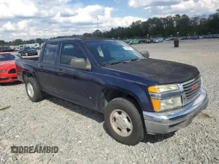 2007 GMC Canyon SLE1 with VIN 1GTCS139978239016, listed as a Copart auction lot 74303524 with 136,579 mi miles and Salvage Title. Bid and sale history available at carsss.com. Image 4.