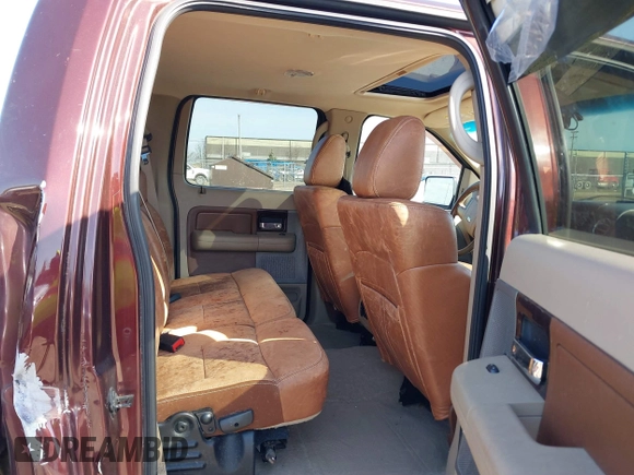 2008 Ford F-150 XLT with VIN 1FTPW12548KD59833, listed as a IAAI auction lot 41764806 with 128,606 mi miles. Bid and sale history available at carsss.com. Image 8.