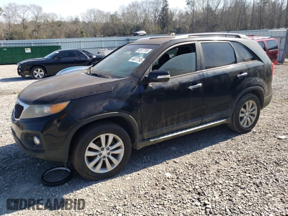 2011 Kia Sorento LX with VIN 5XYKT4A22BG164712, listed as a Copart auction lot 46077795 with 206,820 mi miles and Clean Title. Bid and sale history available at DreamBid. Image 1.