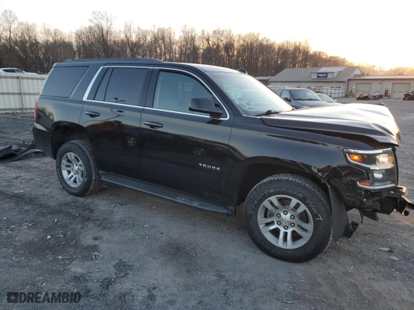2018 Chevrolet Tahoe LS with VIN 1GNSKAKC1JR260251, listed as a Copart auction lot 84327234 with 93,633 mi miles and Salvage Title. Bid and sale history available at carsss.com. Image 4.