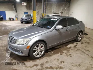2008 Mercedes-Benz C 300 Sport with VIN WDDGF81X68F059463, listed as a Copart auction lot 59369575 with 161,717 mi miles and Salvage title. Bid and sale history available at DreamBid. Image 1.