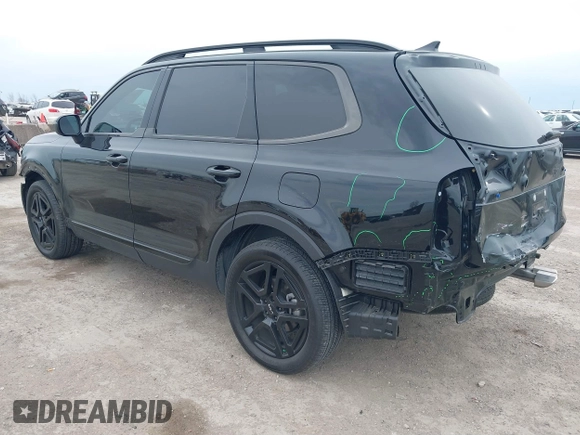 2024 Kia Telluride EX X-Line z VIN 5XYP3DGC5RG473610, wystawiony jako IAAI lot #41360858 z przebiegiem 13 825 mil mil oraz . Historia ofert i sprzedaży dostępna na DreamBid. Obrazek 3.